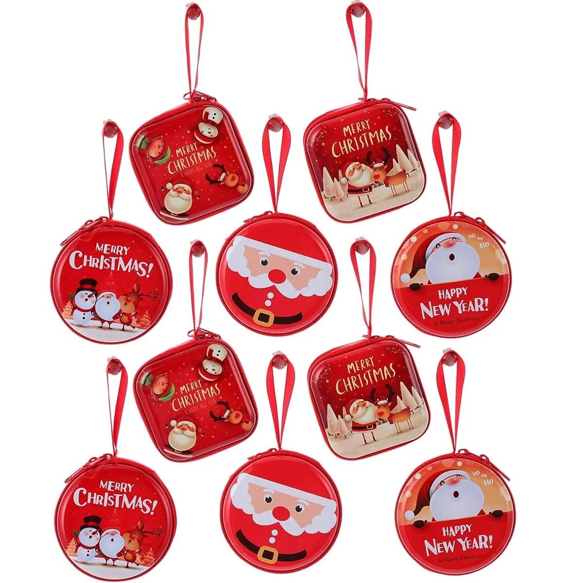 Christmas Coin Bag Mini Wallet Purse 3