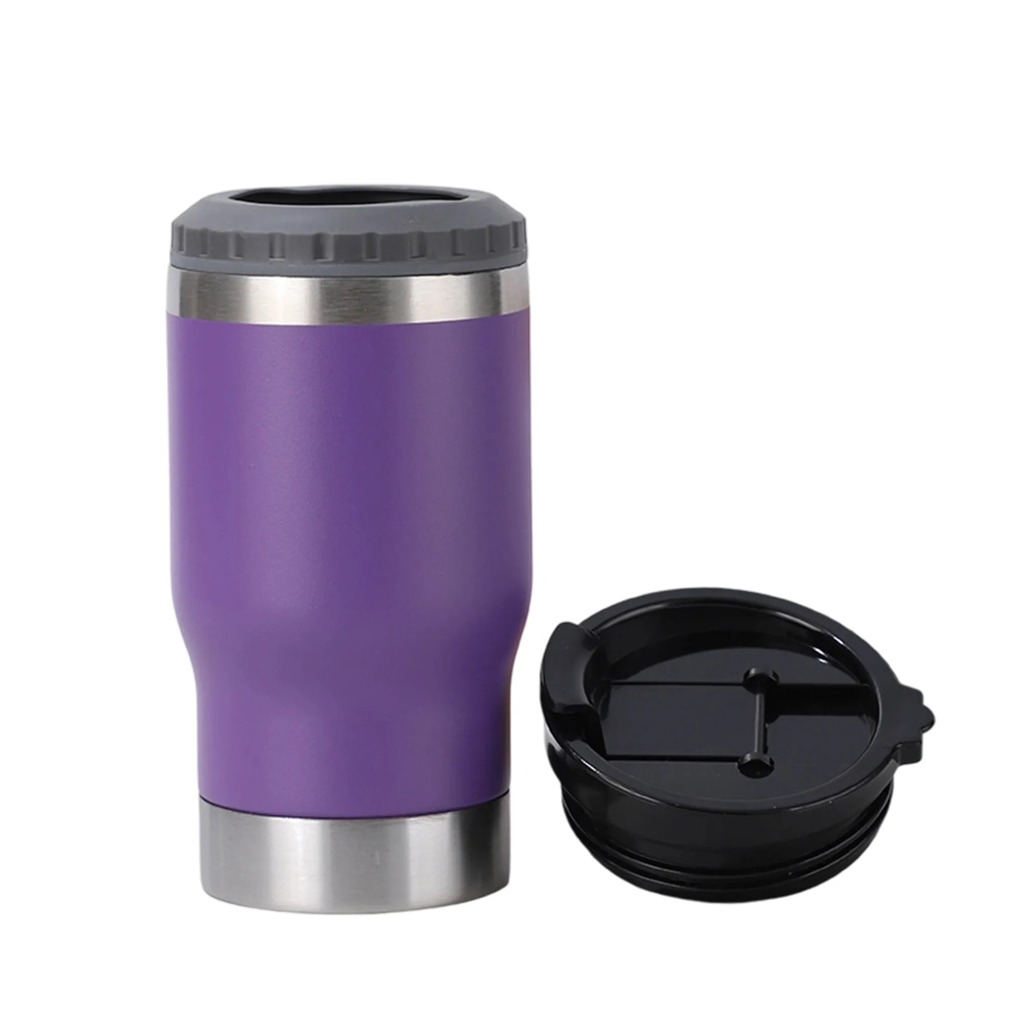 Portable 14oz Stainless Steel Vacuum Can Easy to Clean 7