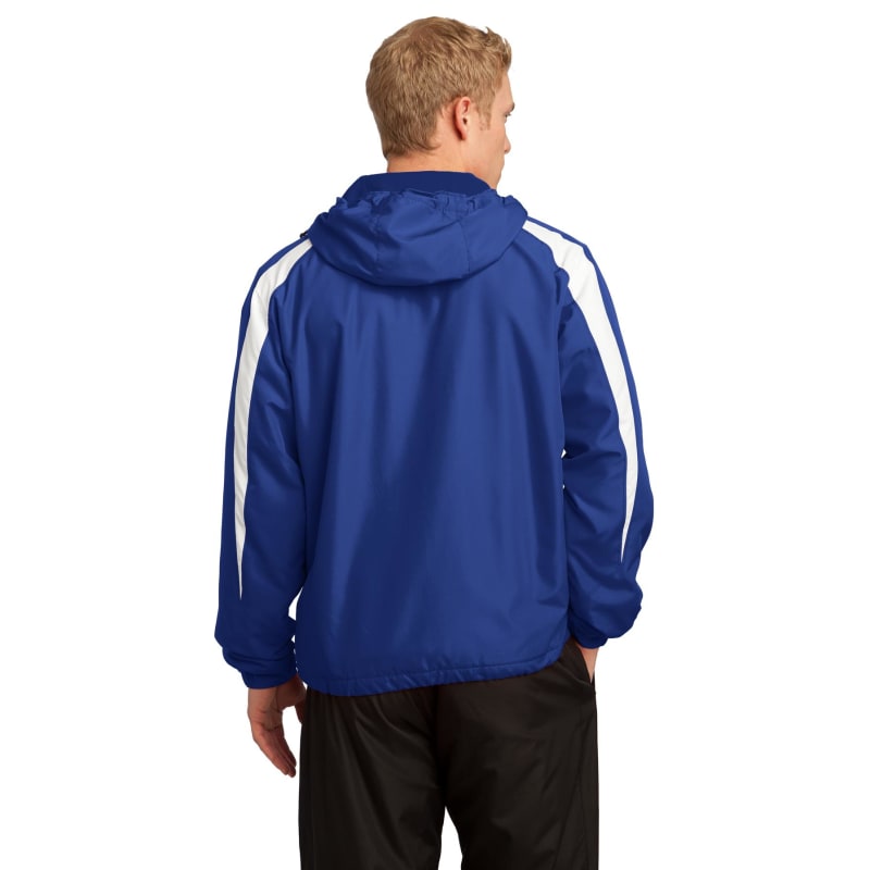 Sport-Tek Fleece-Lined Colorblock Jacket. 9