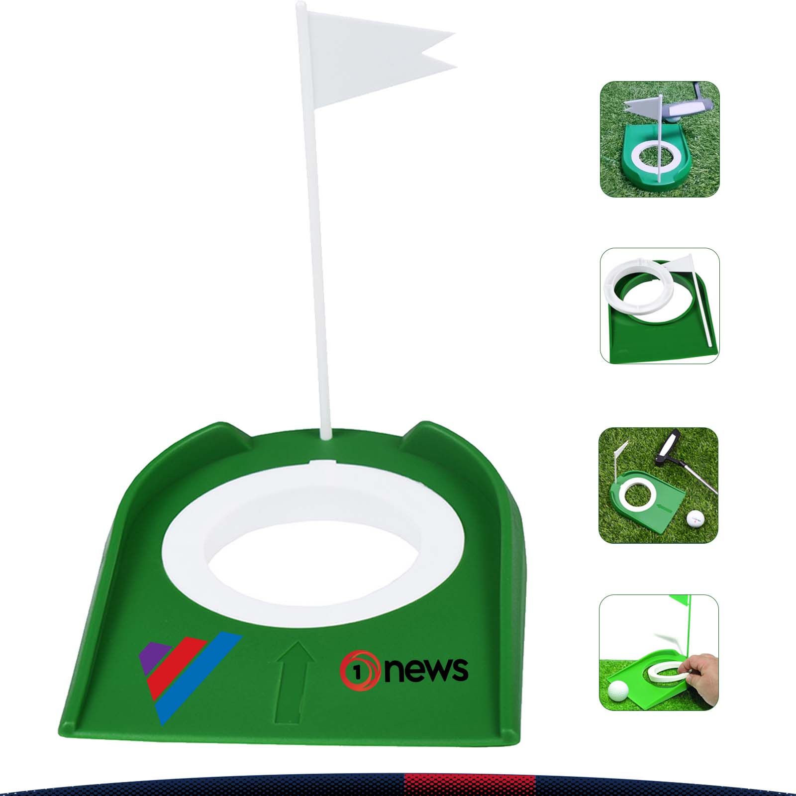 Green Putting Practice Hole 2