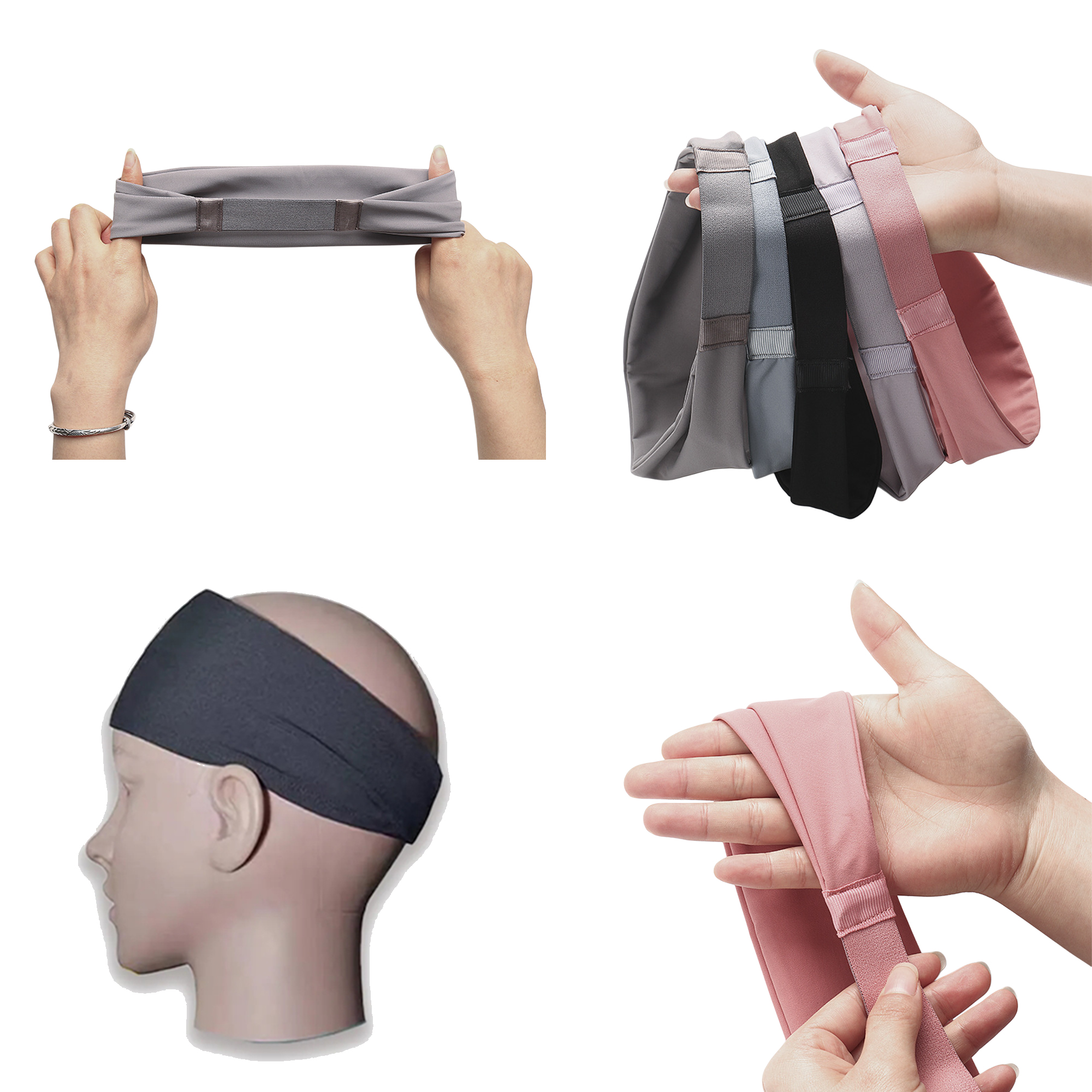 Full Color Yoga Hair Bands Sport Headband MOQ 50 3