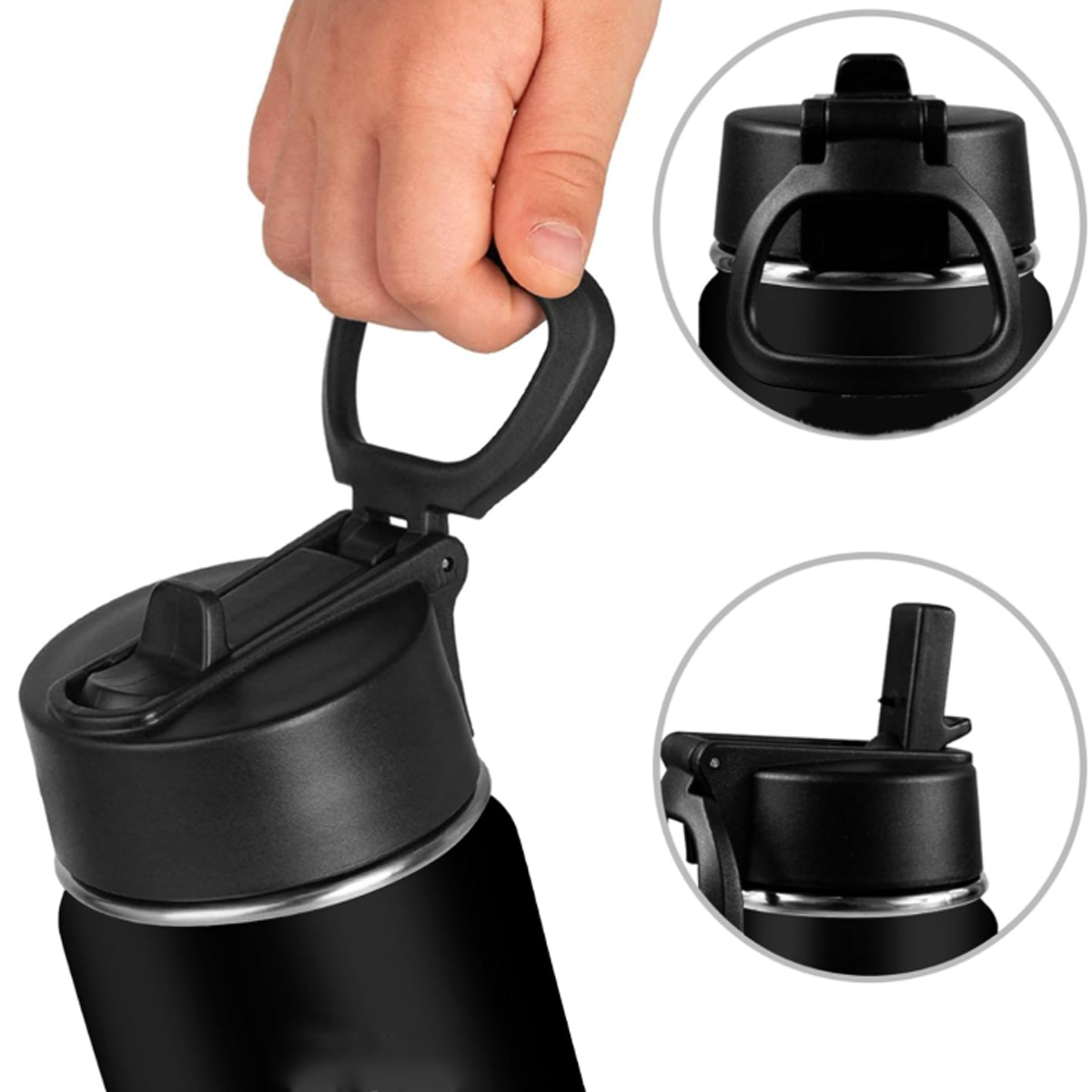 12oz Stainless Steel Insulated Sports Water Bottle 5