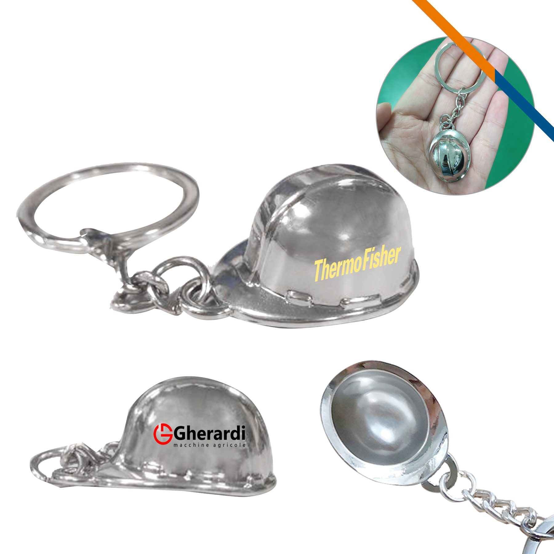 Mini Helmet Keychain 1