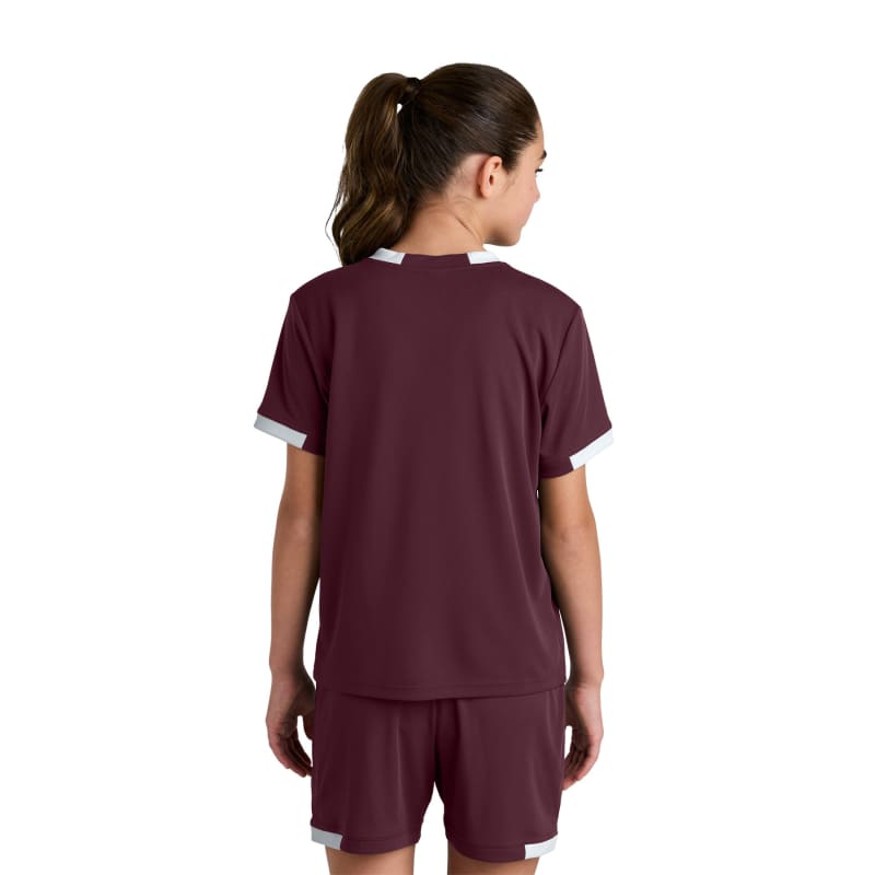 Sport-Tek Youth Club Short Sleeve Crew 62