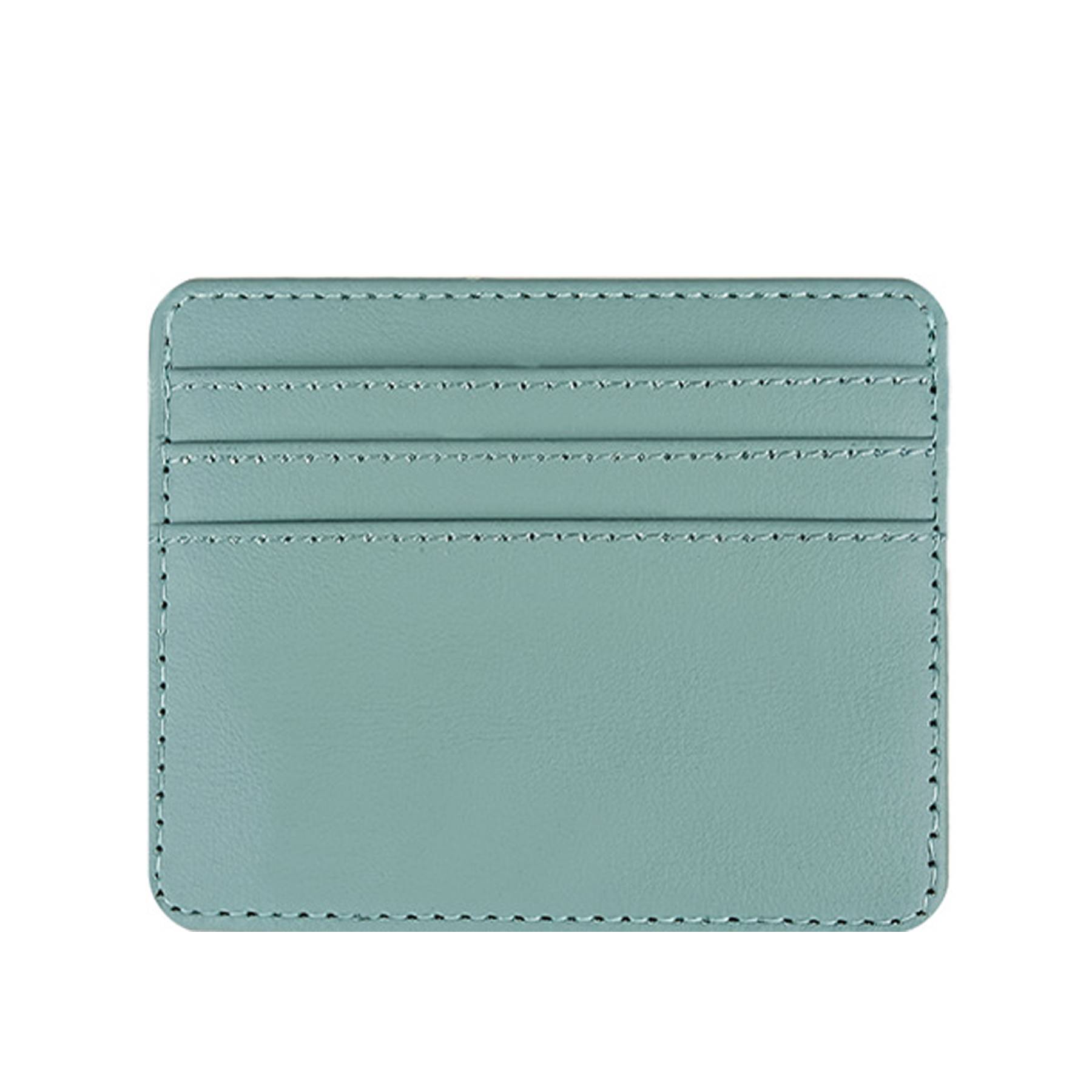 PU Leather Slim Card Wallet 6