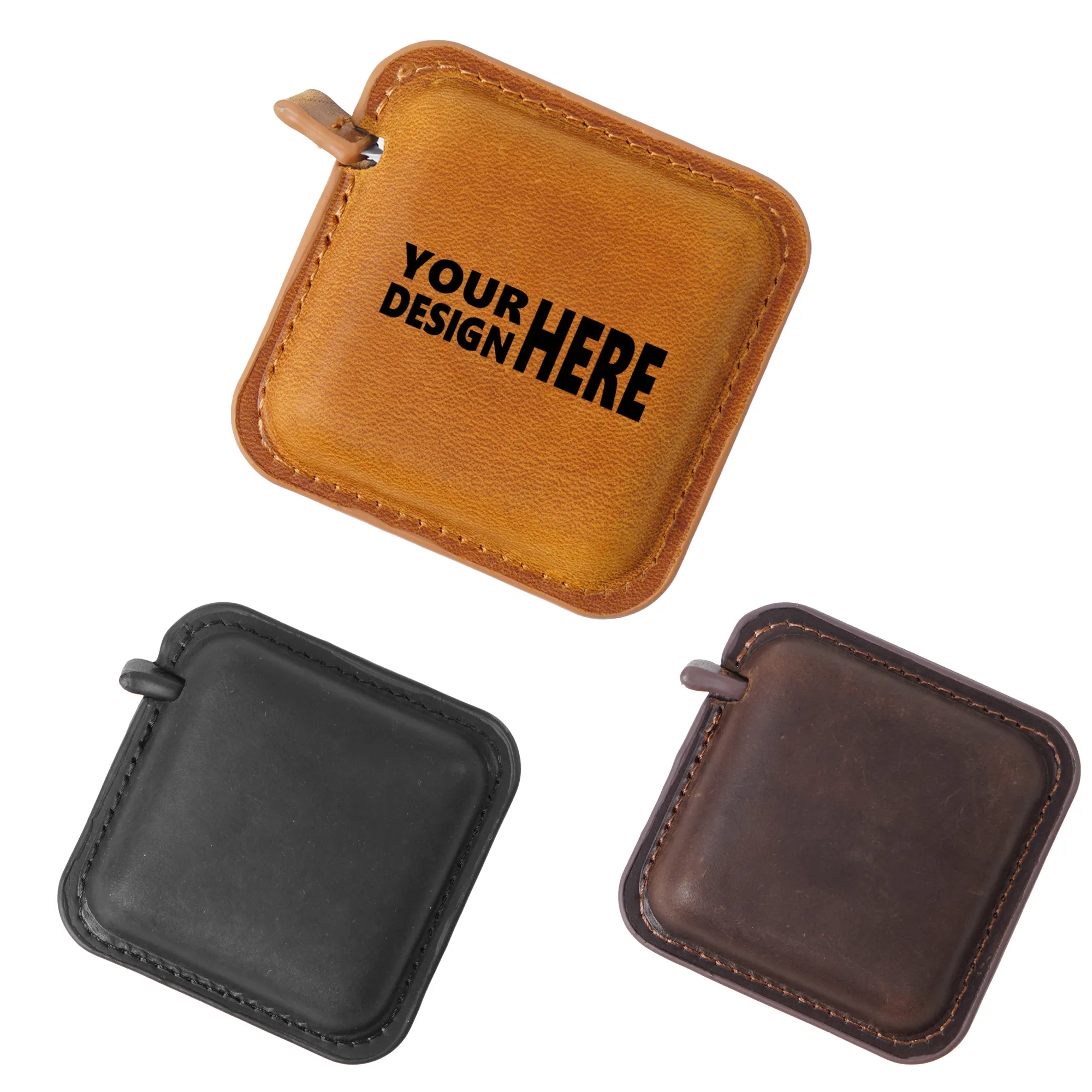 Genuine Leather Mini Tape Measure 1