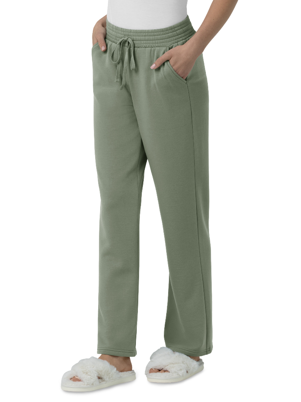 Wink- Unwind & Lounge - Women's Two-Pocket Wide Leg Pant 2