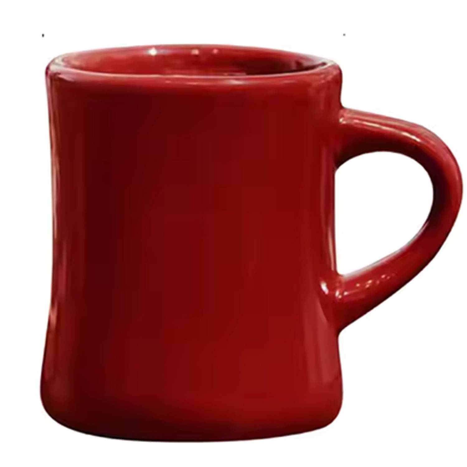 12oz Curved Wide Mouth Ceramic Mug 6