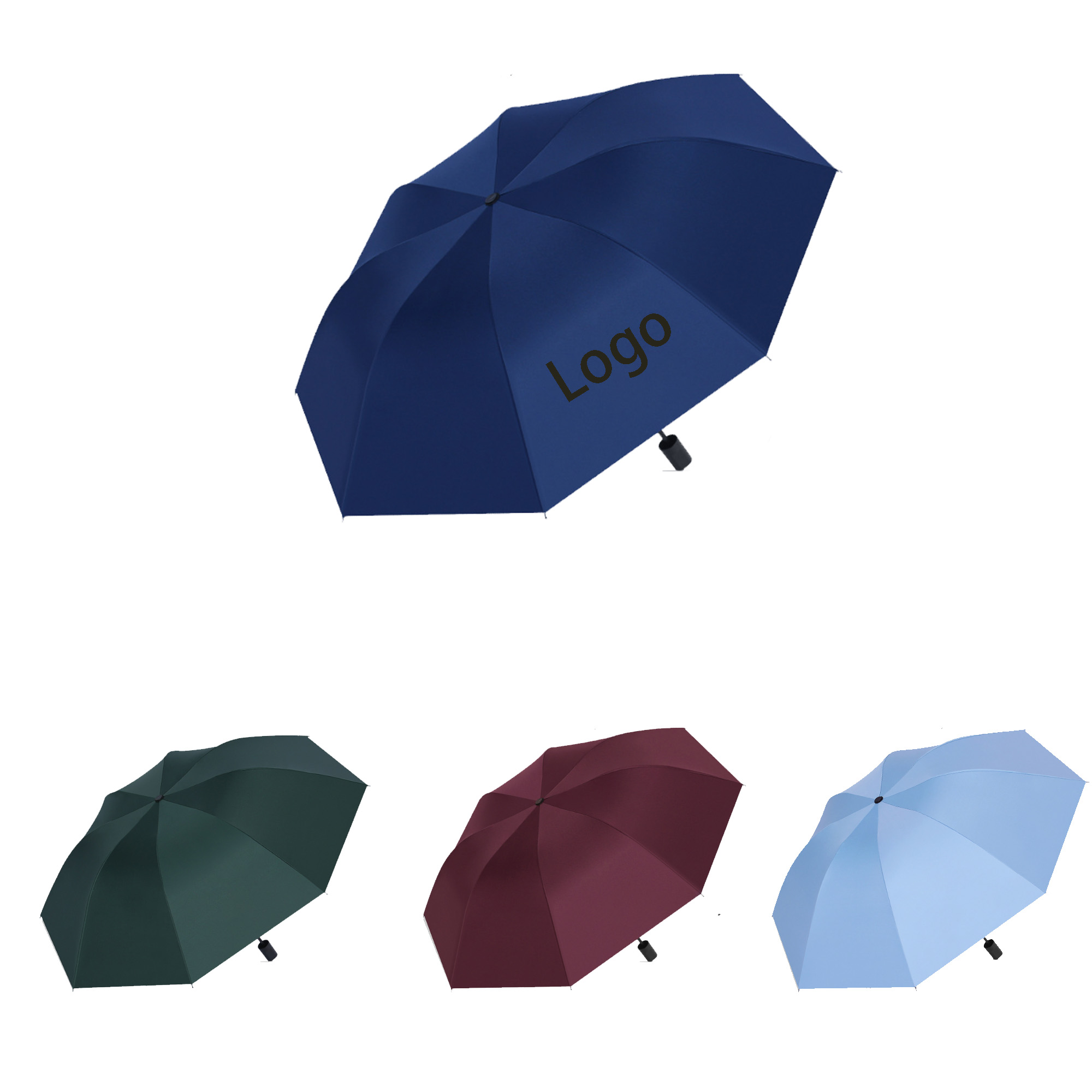 Portable Automatic Open Close Folding Travel Umbrella 2
