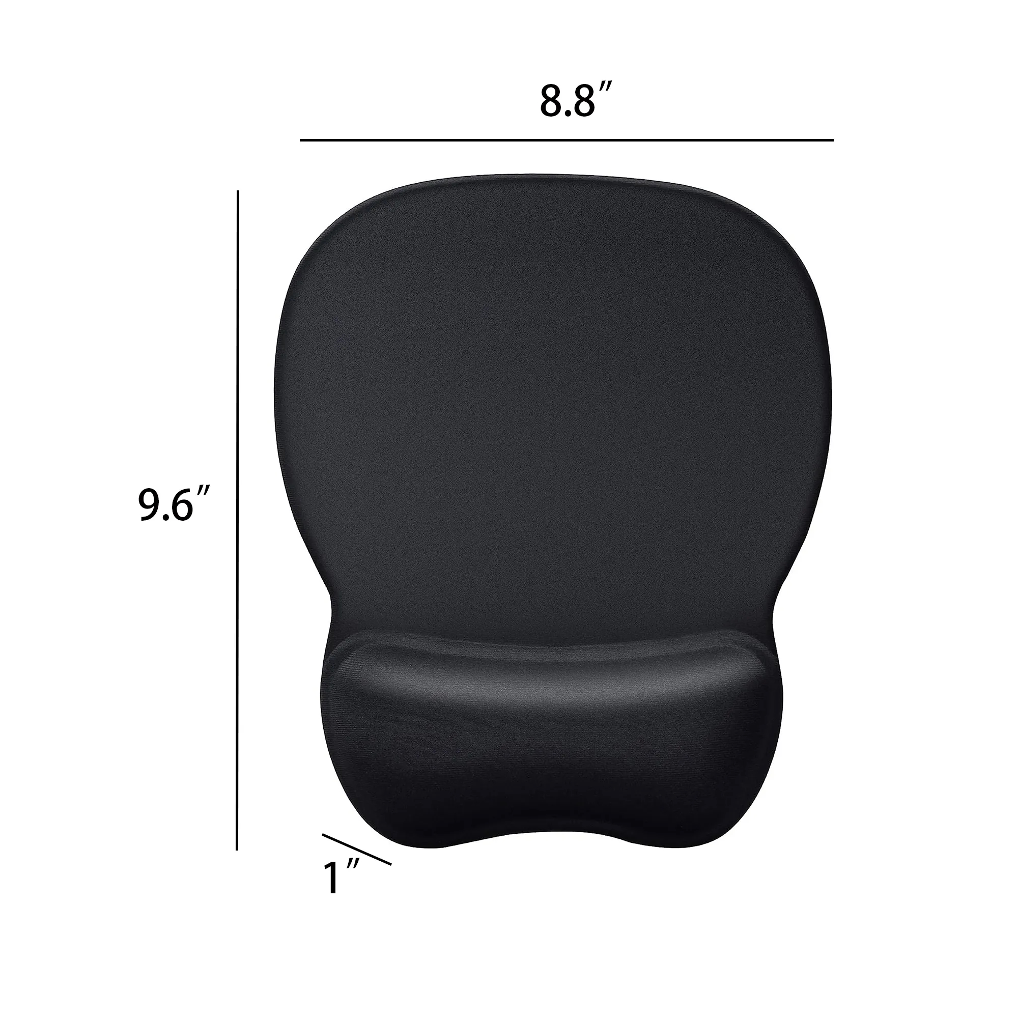 MOQ 20pcs Silicone Non-Slip Mouse Pad With Wrist Support 2