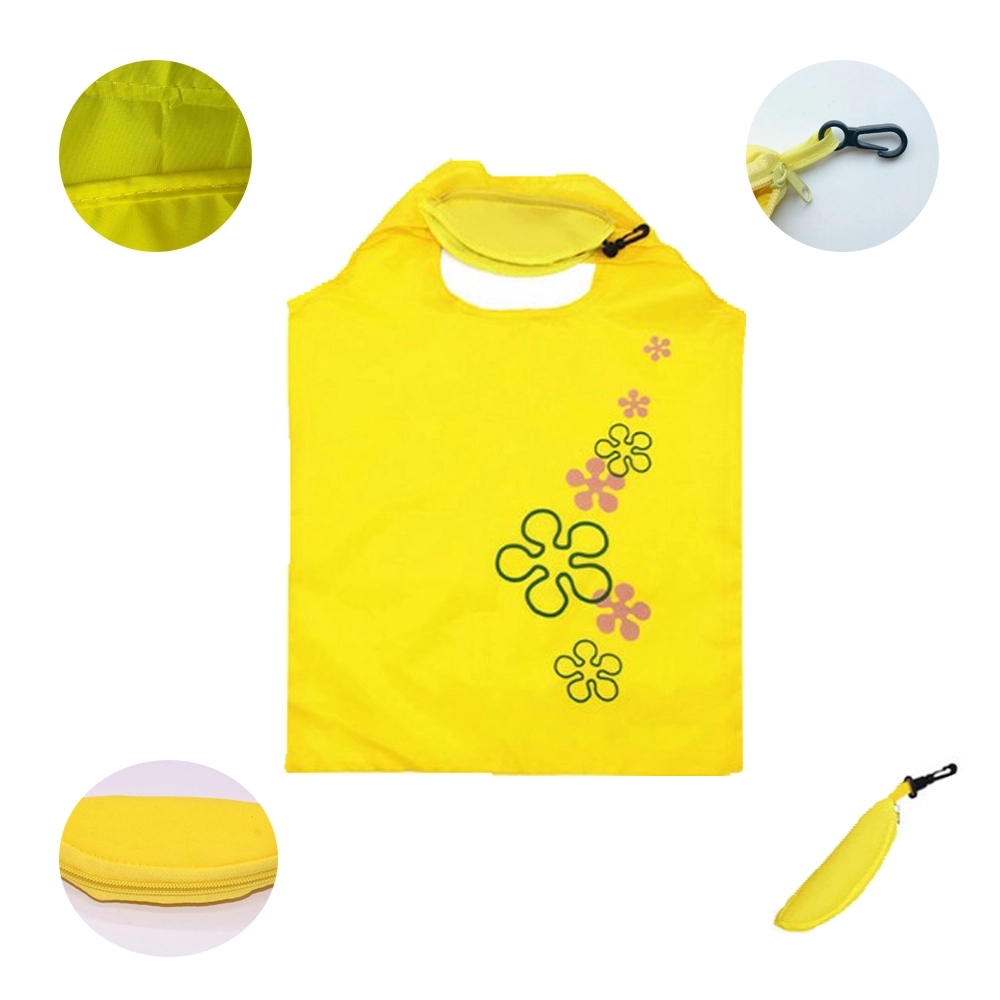 Fold Pull Cord Shopping Banana Bag 1