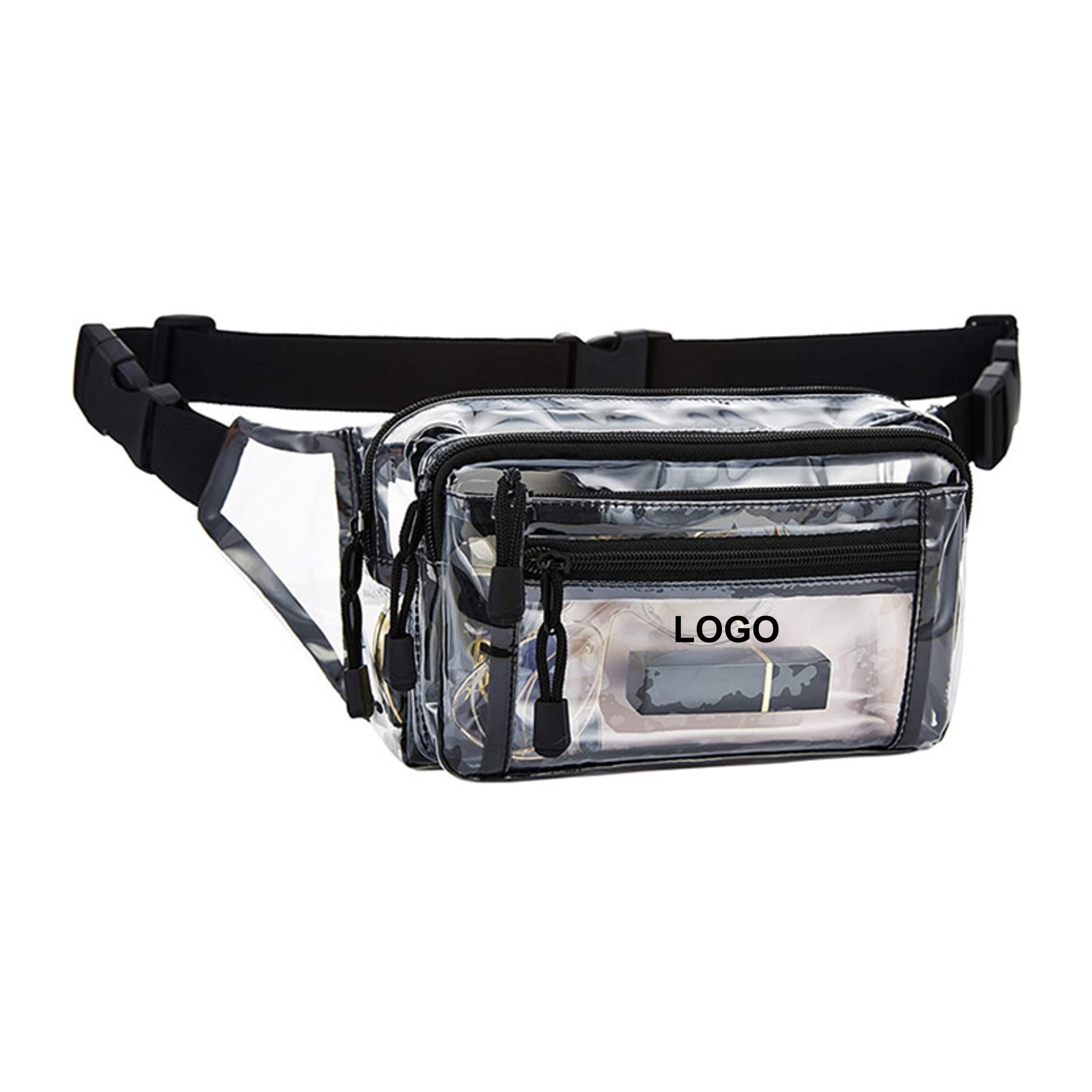 Clear Waist Bag (direct import) 3