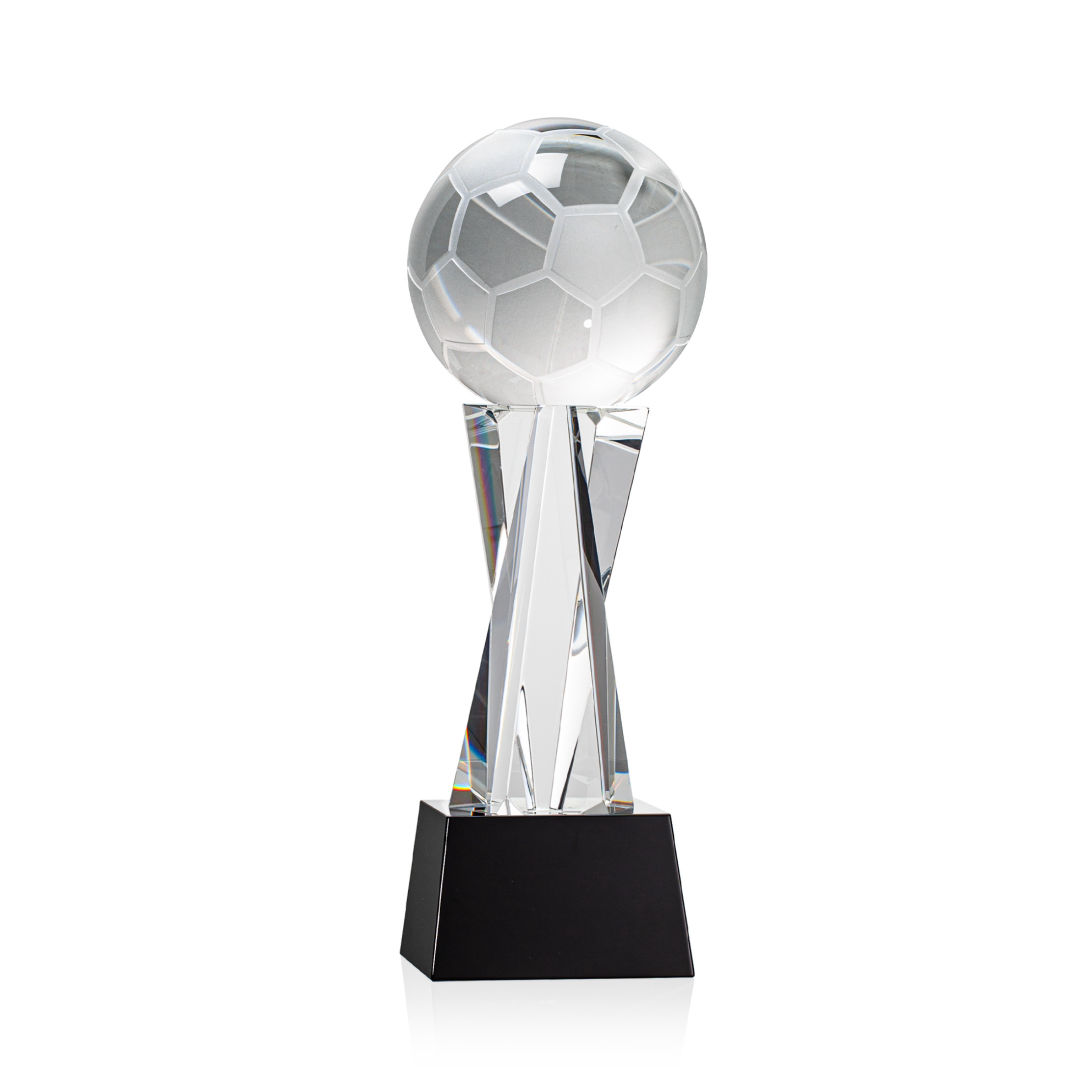 Soccer Ball Award on Grafton Base - Black 11