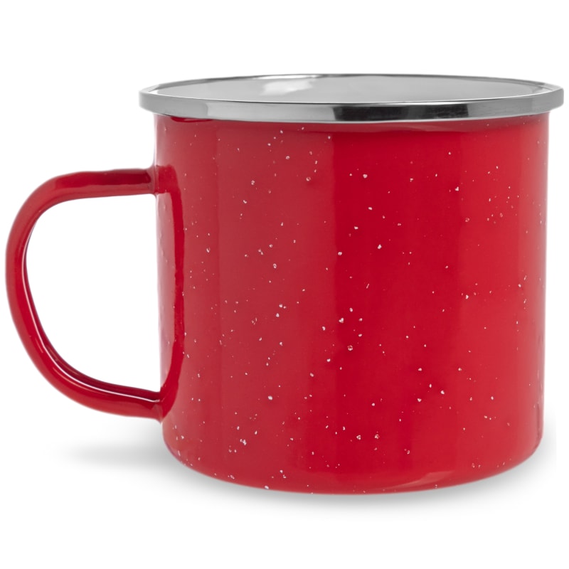 16 Oz Custom Campfire Metal Mug 5