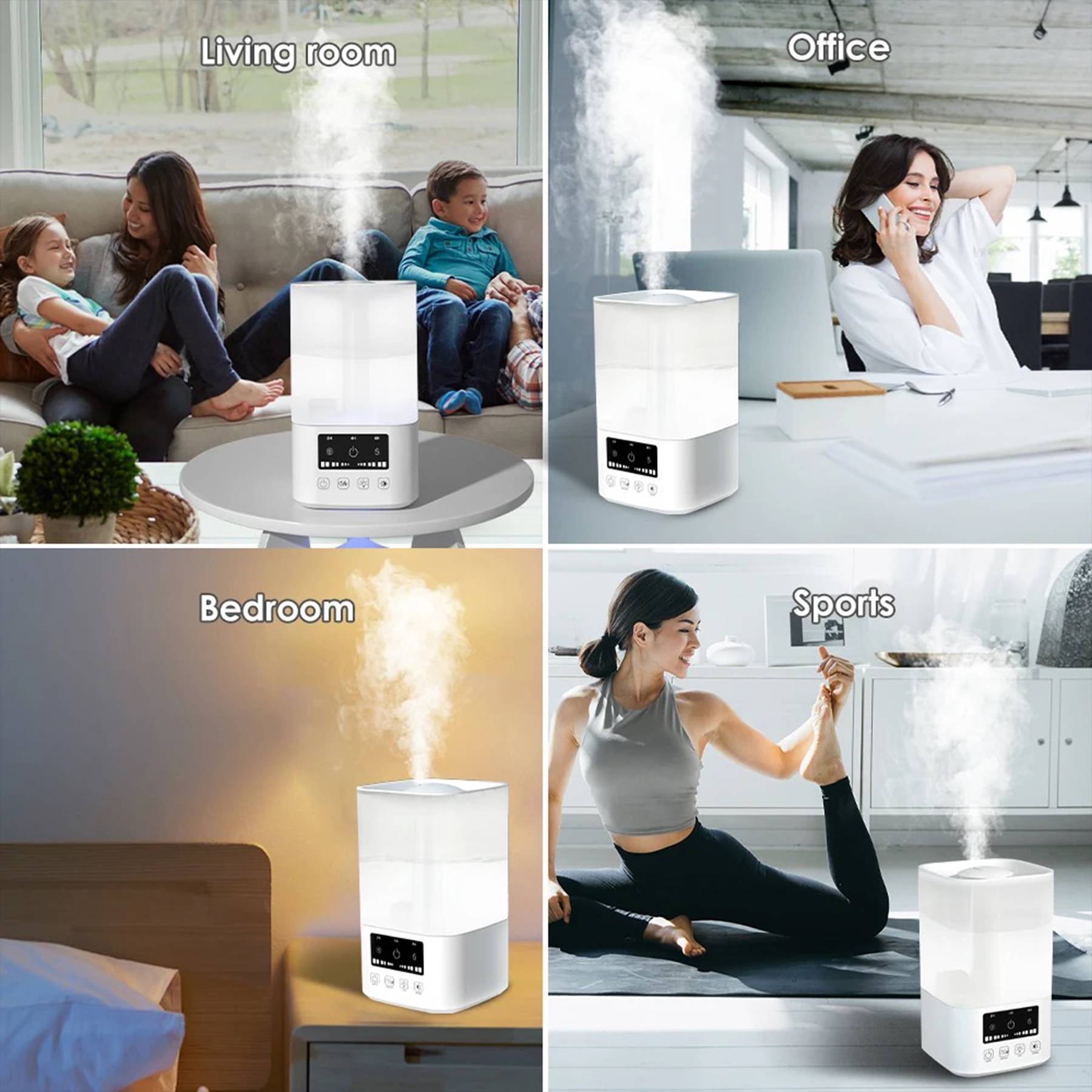 Ultrasonic Cool Mist Humidifier 6