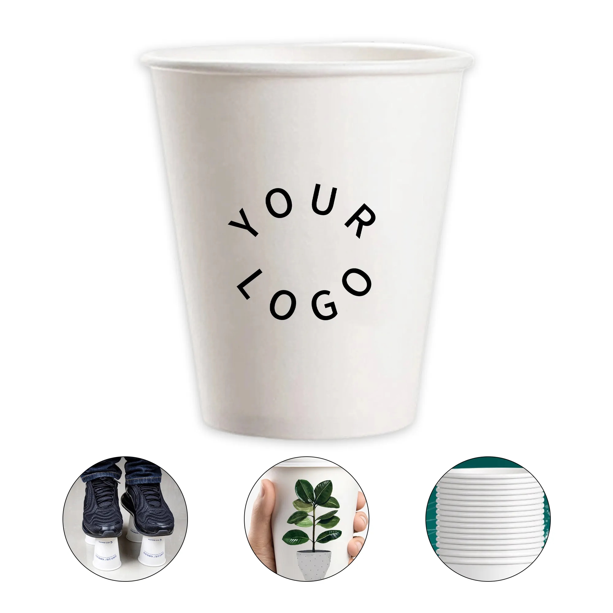 Paper Cup Disposable 9OZ 2