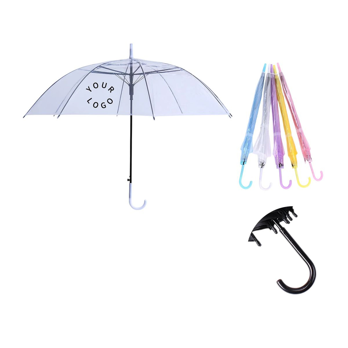 Compact Folding Umbrella for Rain Protection 1