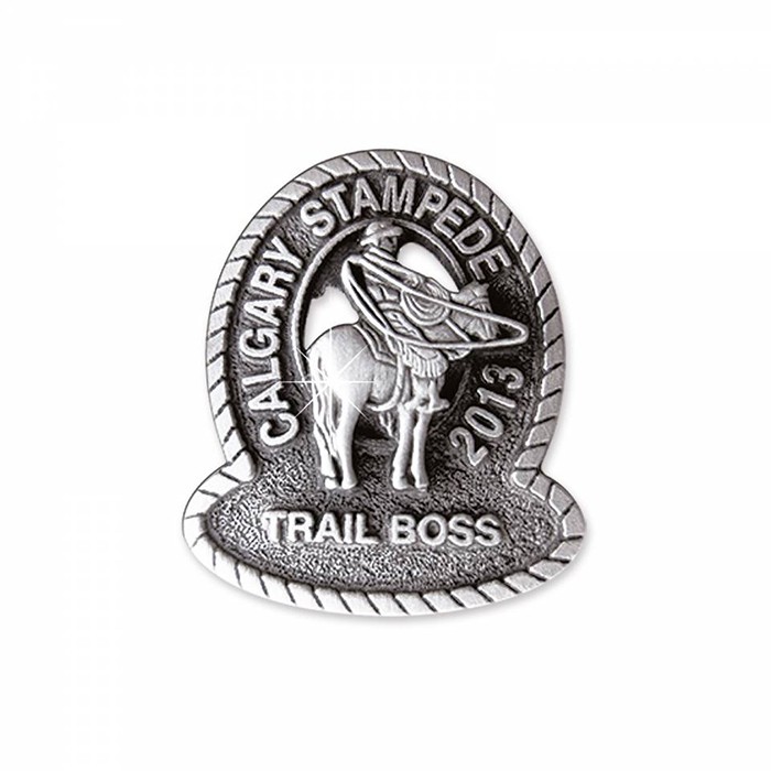 Solid Pewter Lapel Pin (Up to 1.25 in)