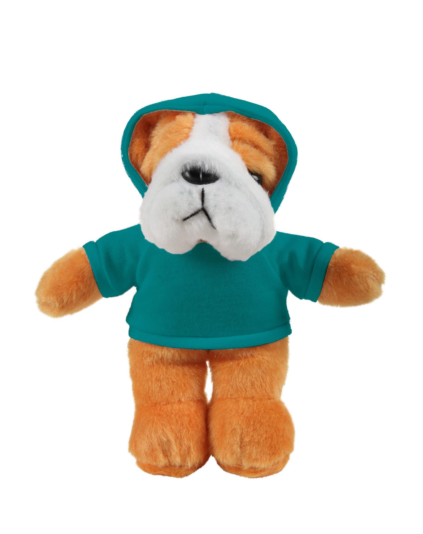 soft plush Bulldog with hoodie 3
