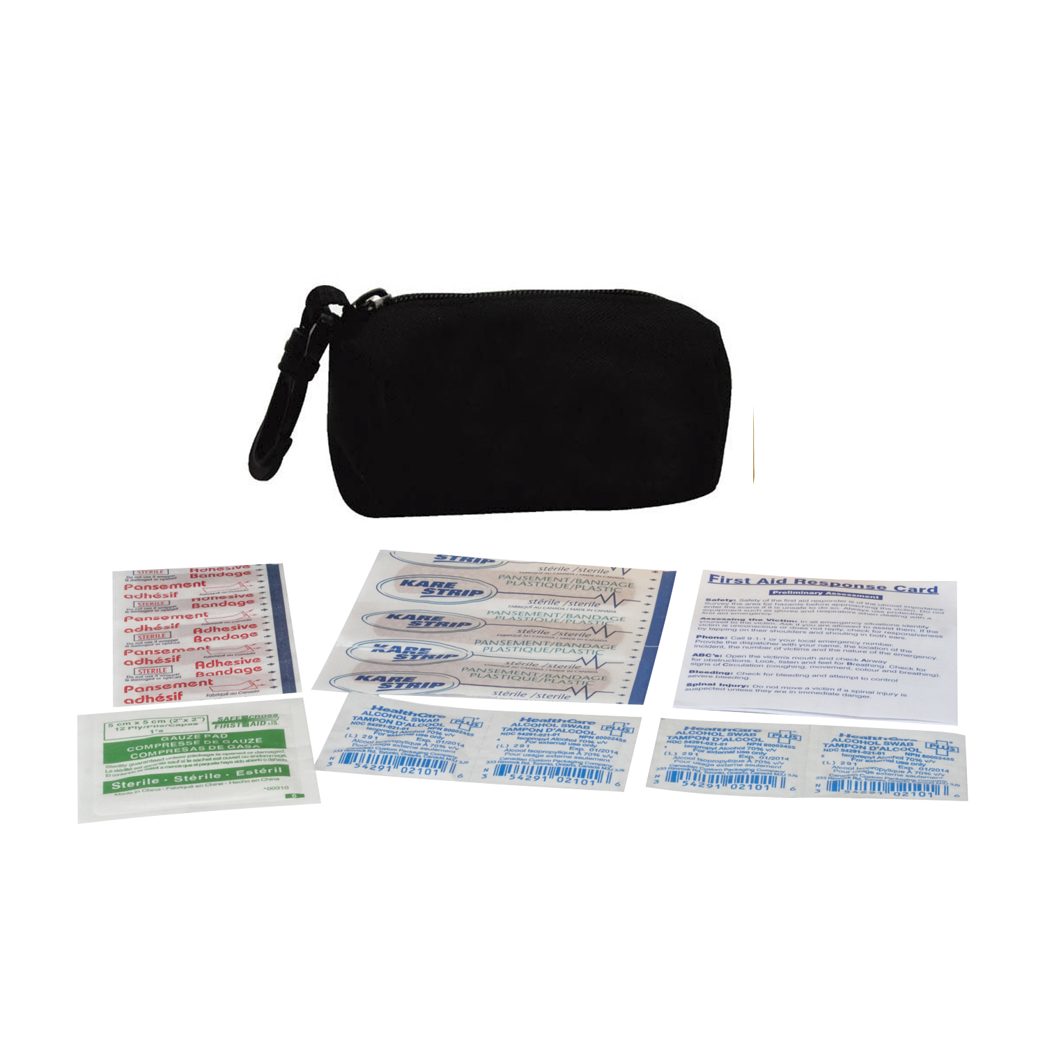 Mini Barrel Bag Personal First Aid Kit #1 (15 Pieces) 4