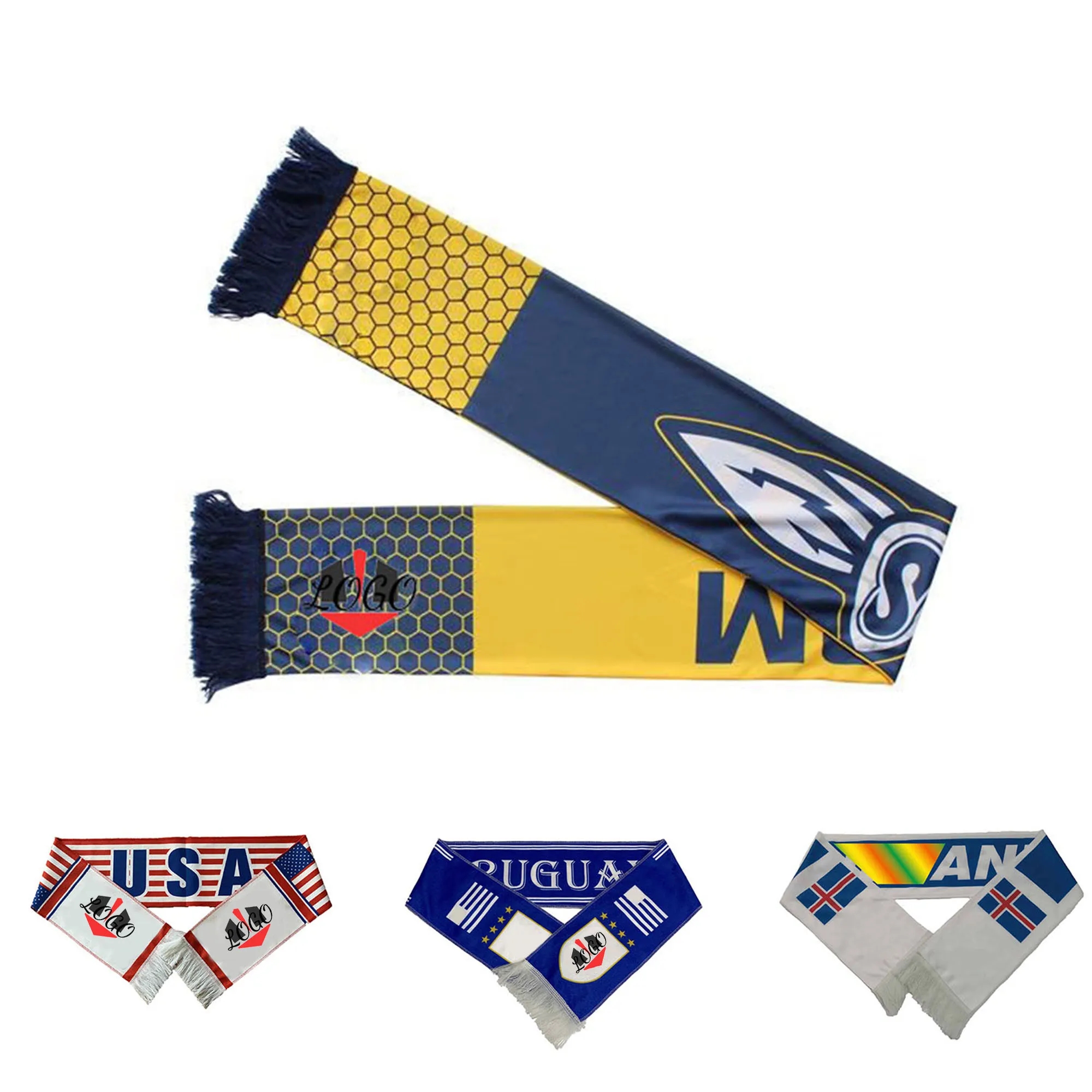 Full Color Stadium Soccer Scarf 4