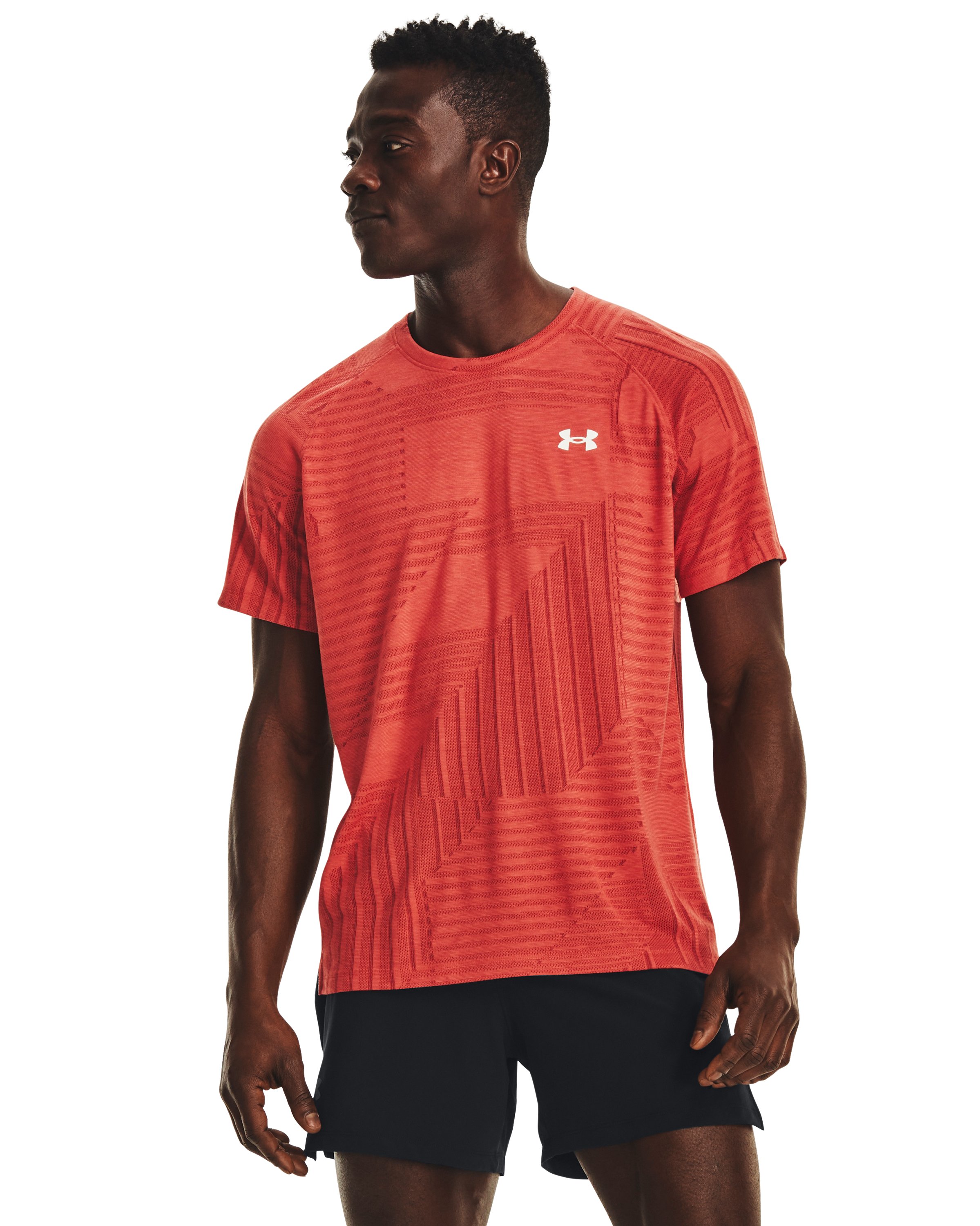 Men's UA Streaker Deco Diamond Short Sleeve  10