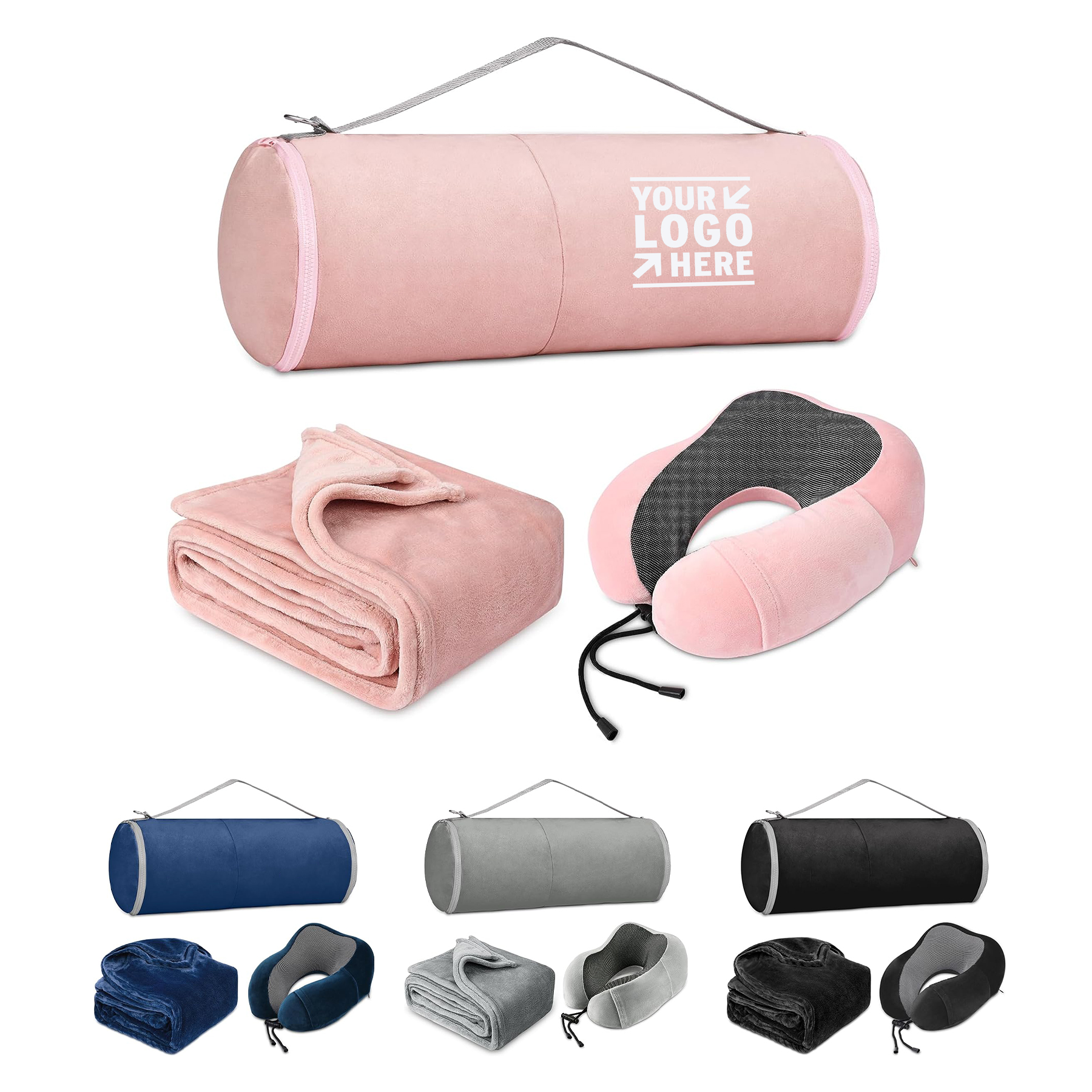 Neck Pillow Travel Blanket 2
