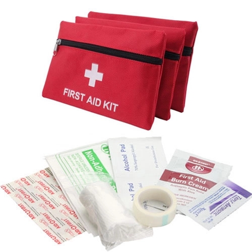 First Aid Kit With Zippered Pouch 1