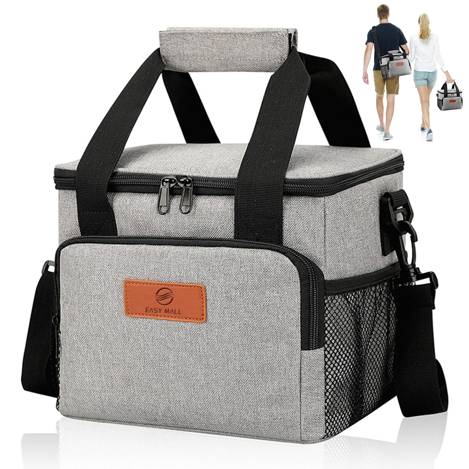 24-Can Insulated Lunch Bag Cooler Box 2