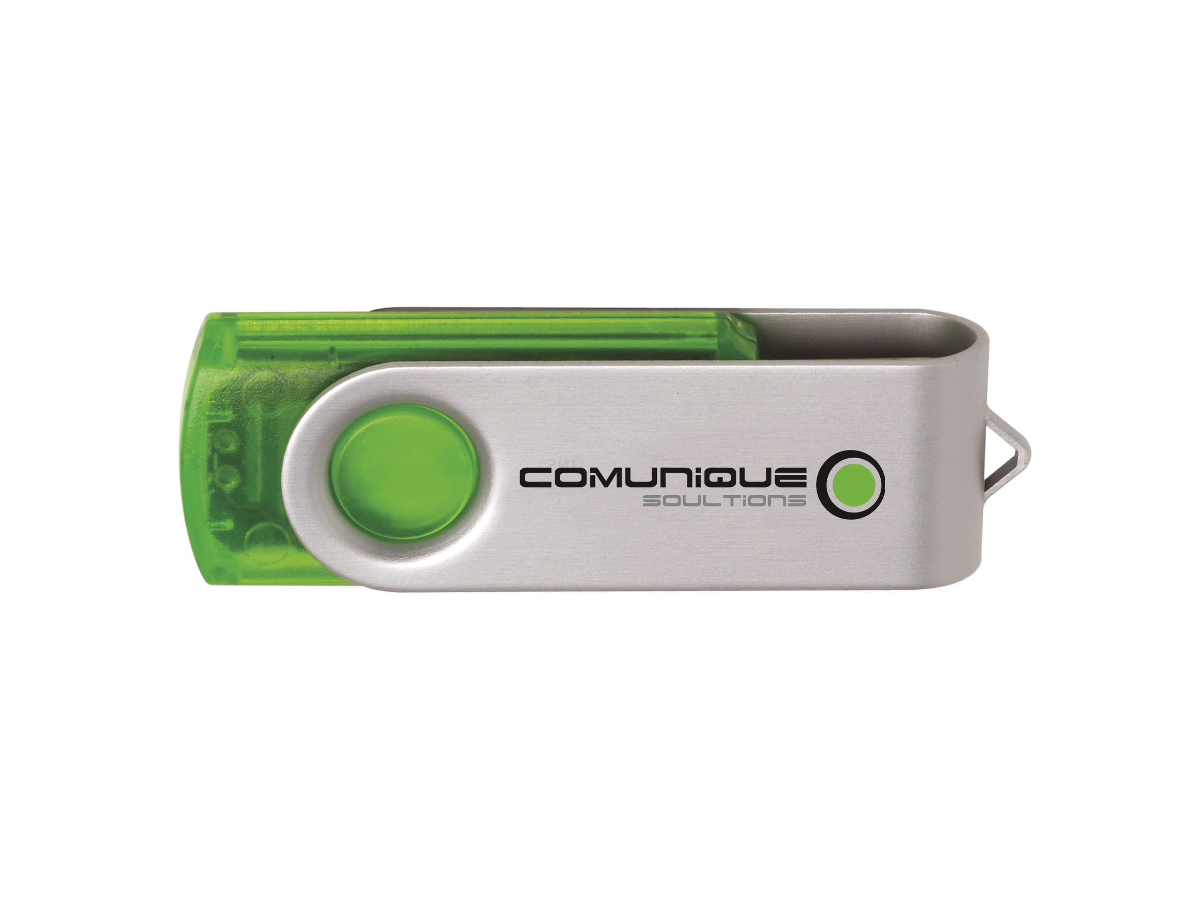 Universal Source® 2 GB Translucent Folding USB 2.0 Flash Drive 3
