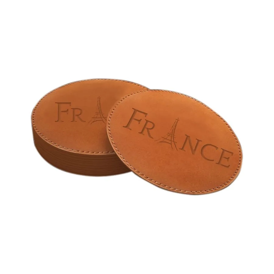 Leather Coasters 5