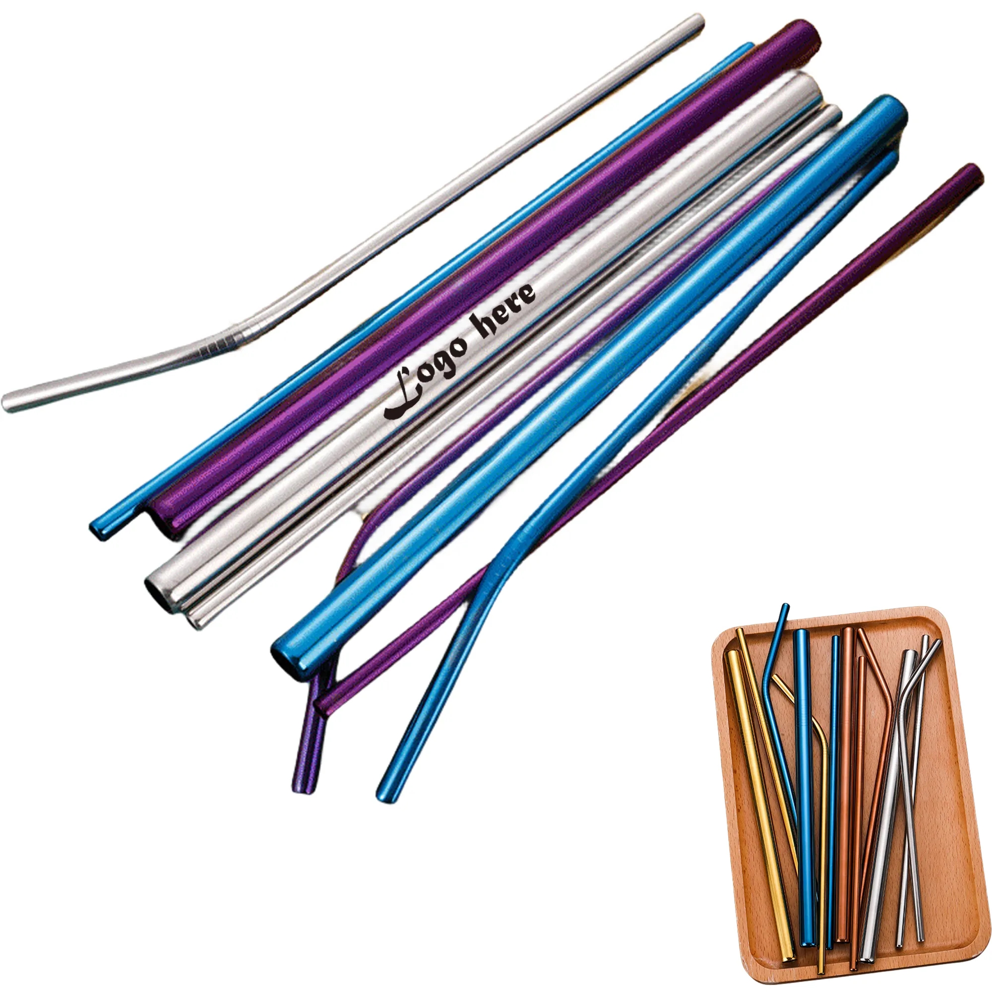 8.5" Constant Stainless Steel Straws 2