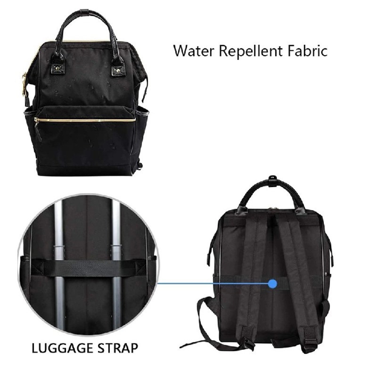 15.6 Inch Water Repellent Laptop Backpack 4