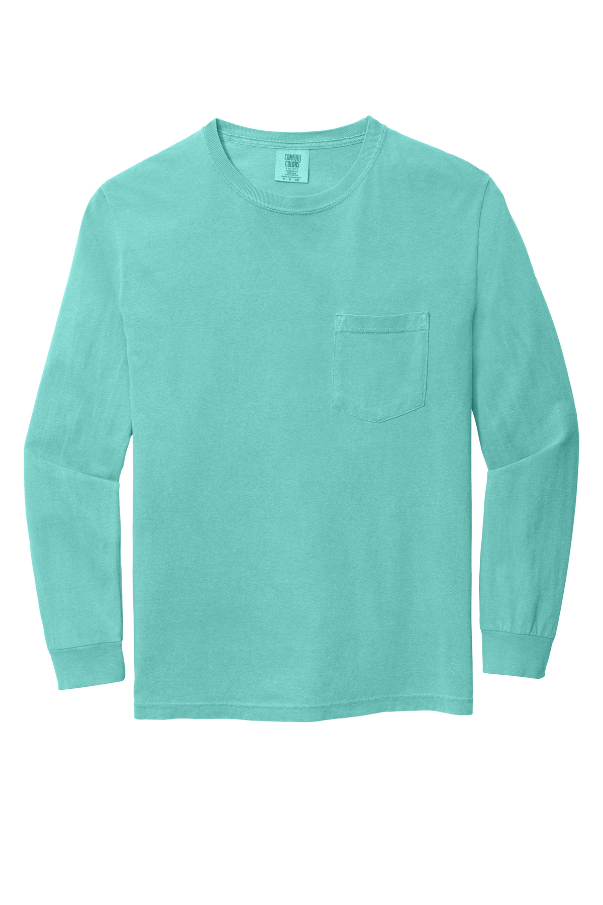 COMFORT COLORS Heavyweight Ring Spun Long Sleeve Pocket Tee. 4410 171