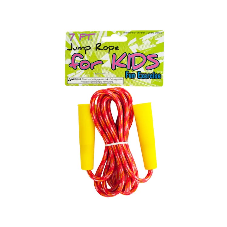 Kid's Jump Ropes - 7' Colorful 2