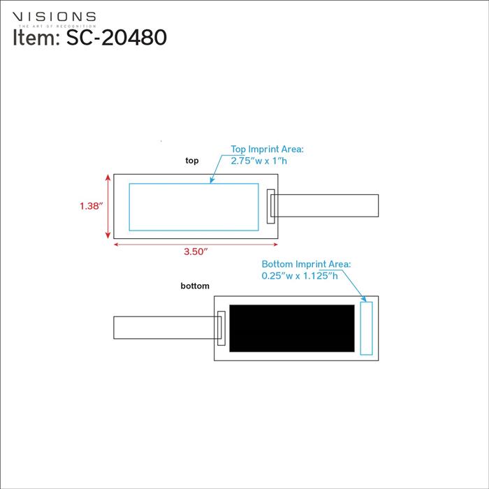 Vista Luggage Tag 2