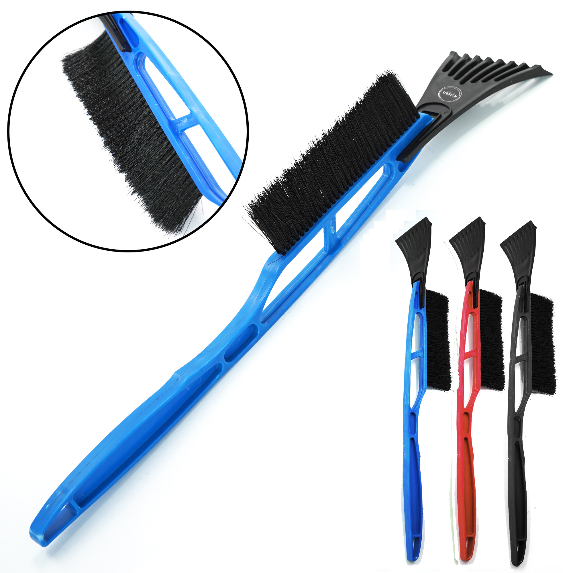 Detachable Dual-Use Car Snow Brush And Ice Scraper Handle 2