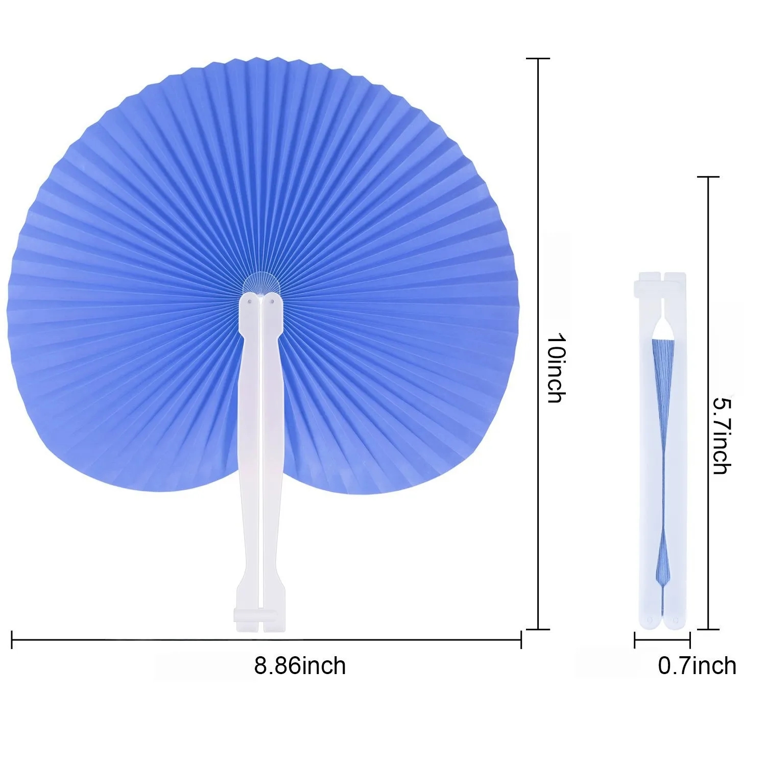 Decorative Paper Folding Hand Fans 8