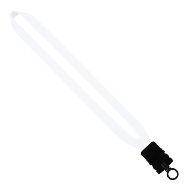 5/8" Tubular Lanyard with Plastic Snap-Buckle Release & O-Ring 4