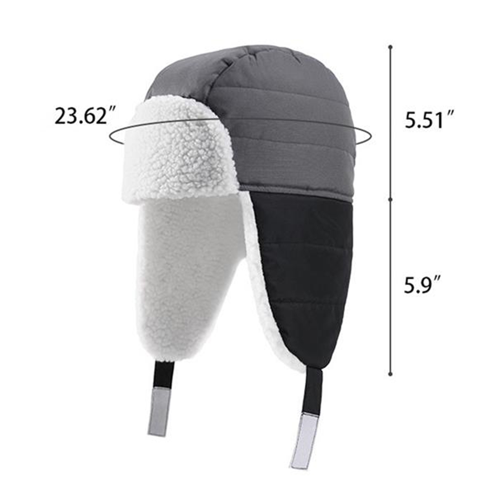 Trooper Hat With Snowboard Fur Ear Flaps 2