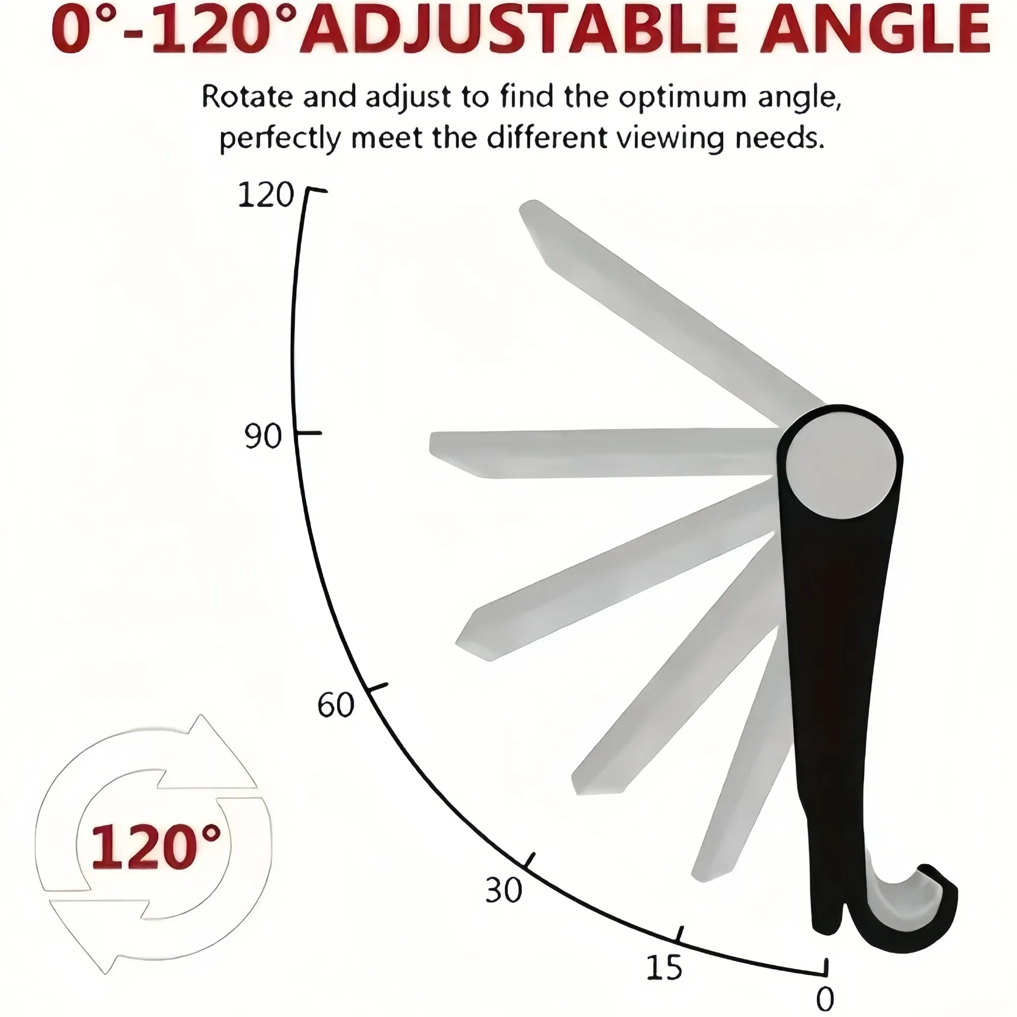 MOQ100 Multi-Angle Rotating Mobile Phone Holder 2