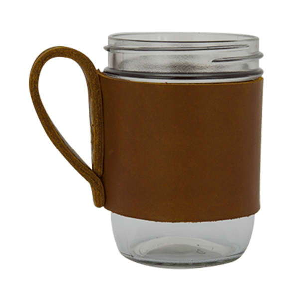 Brewster 16 oz. Wide Mason Jar & Sleeve 10