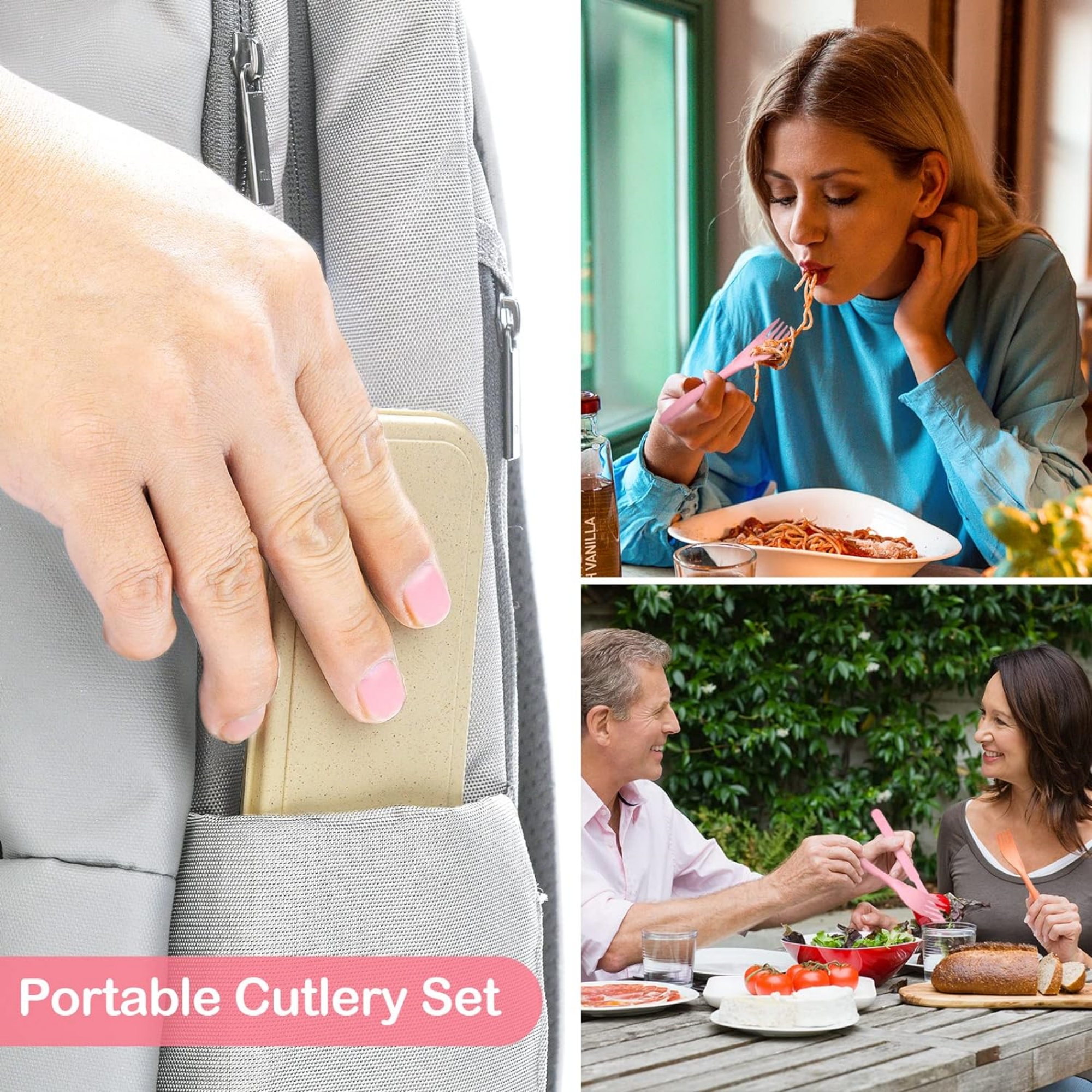 Reusable Travel Utensils Set With Case 5