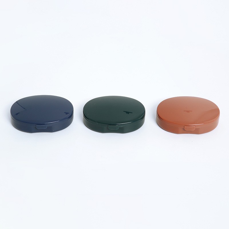 Oval 3 Compartments Portable Pill Box 6