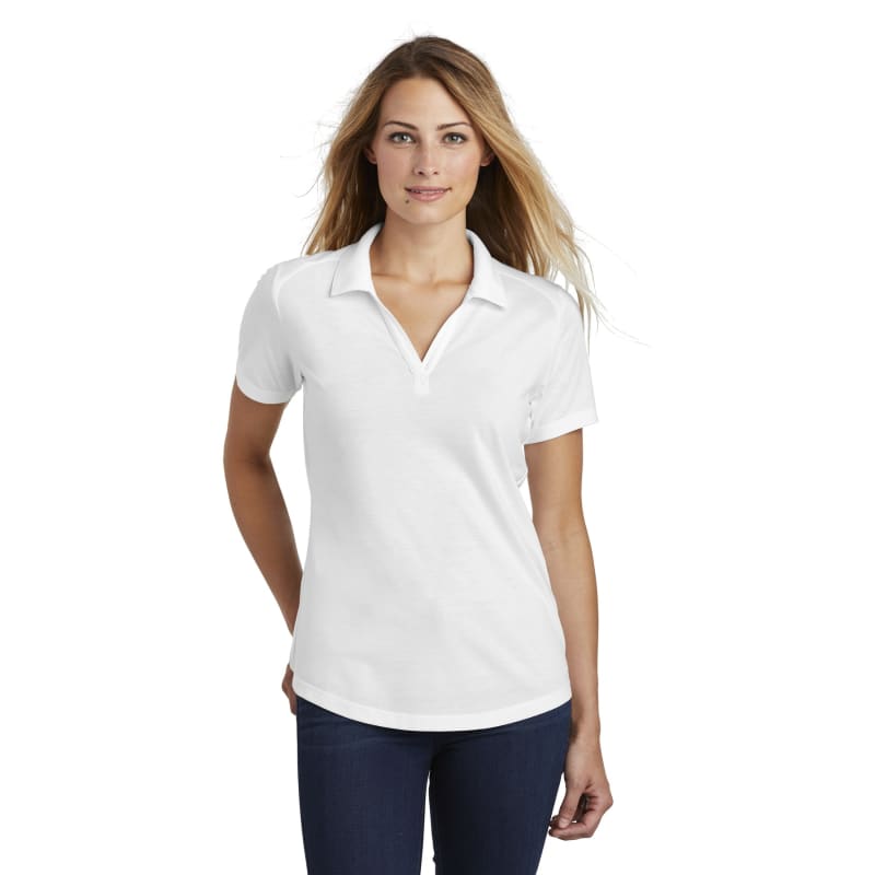 Sport-Tek Women's PosiCharge Tri-Blend Wicking Polo. 25
