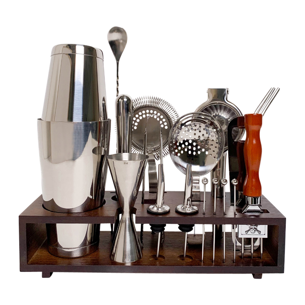 20-pc. Premium Bar Set & Stand 8