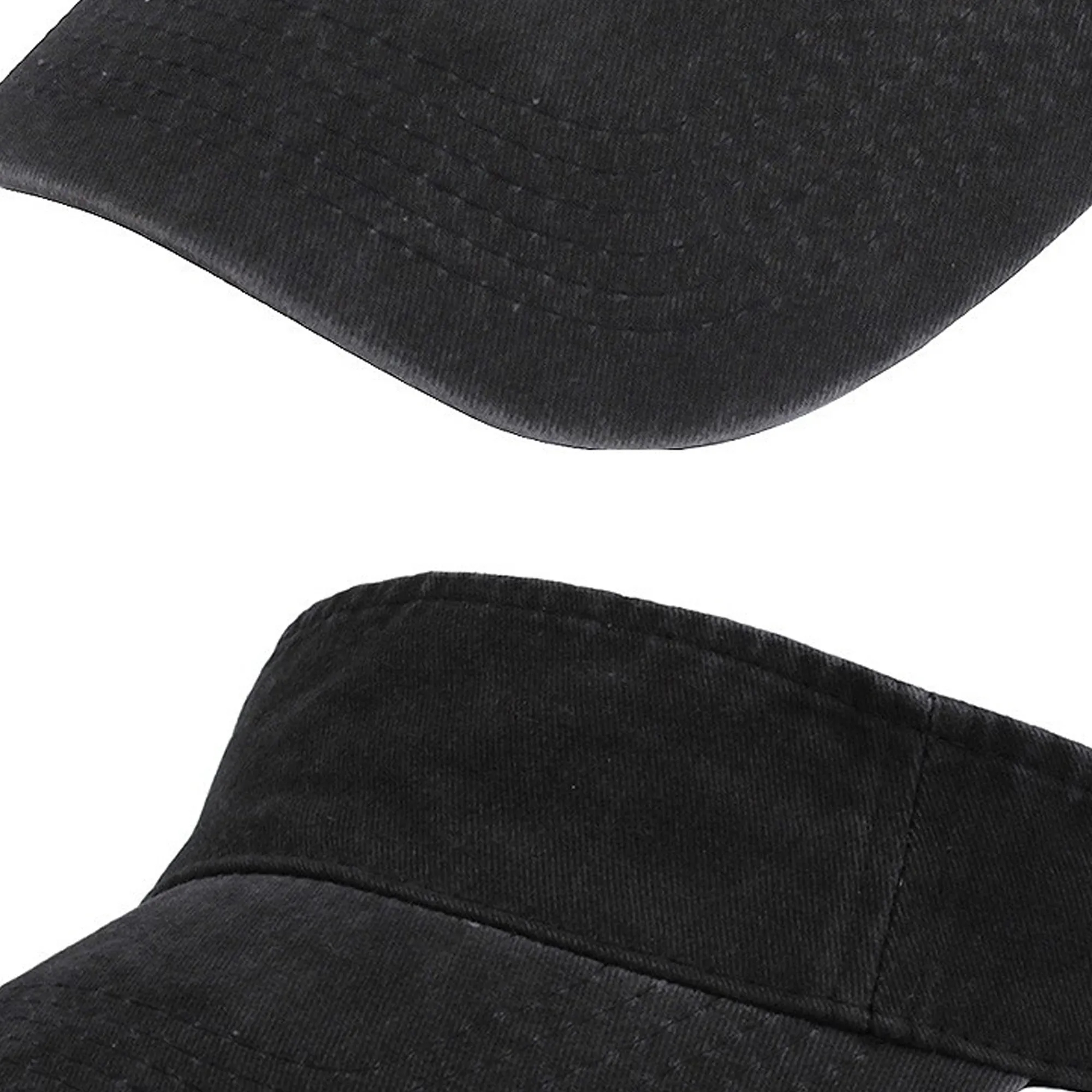 Washed Cotton Twill Sports Visor 4