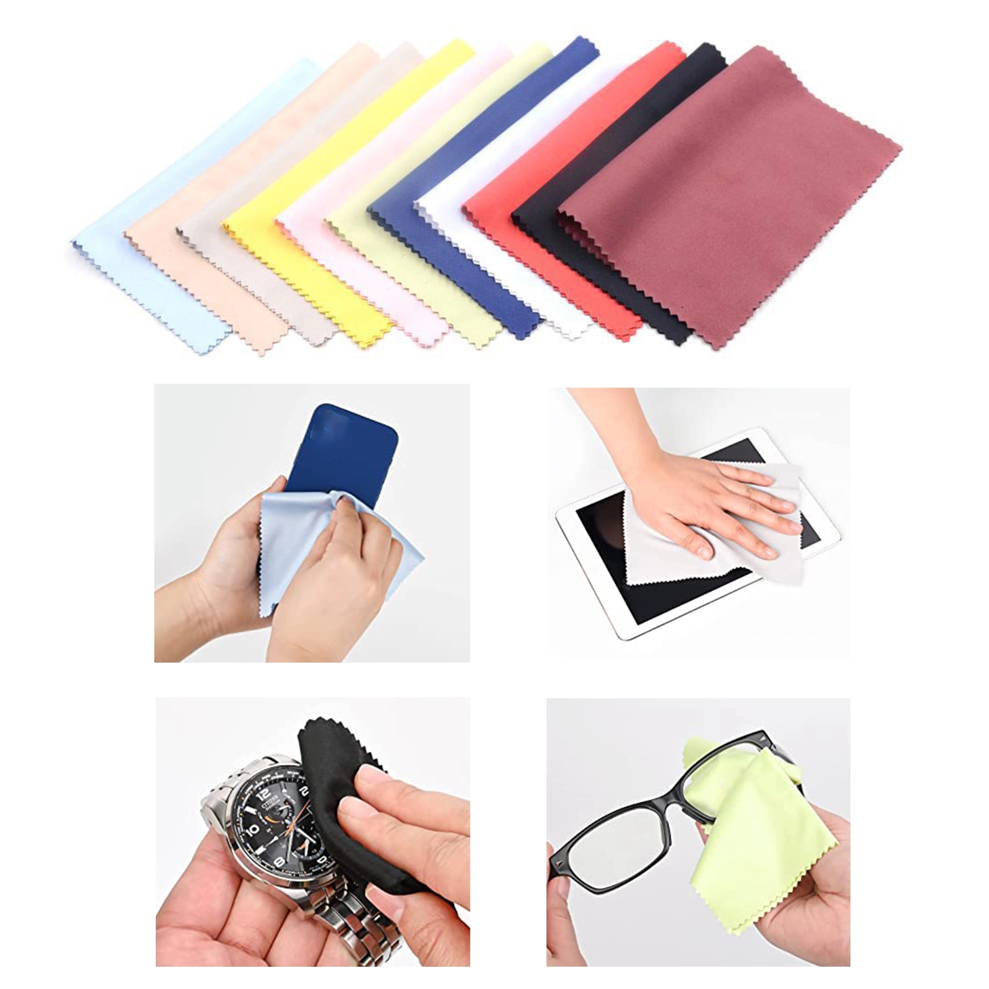 Microfiber Cleaning Cloth For Glasses, Screens 2