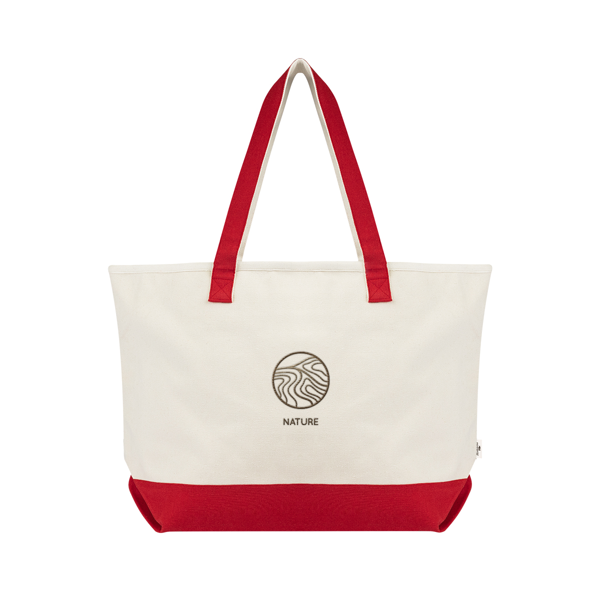 Large Starboard Recycled Cotton Canvas Tote Bag, custom tote bag with logo imprint 4