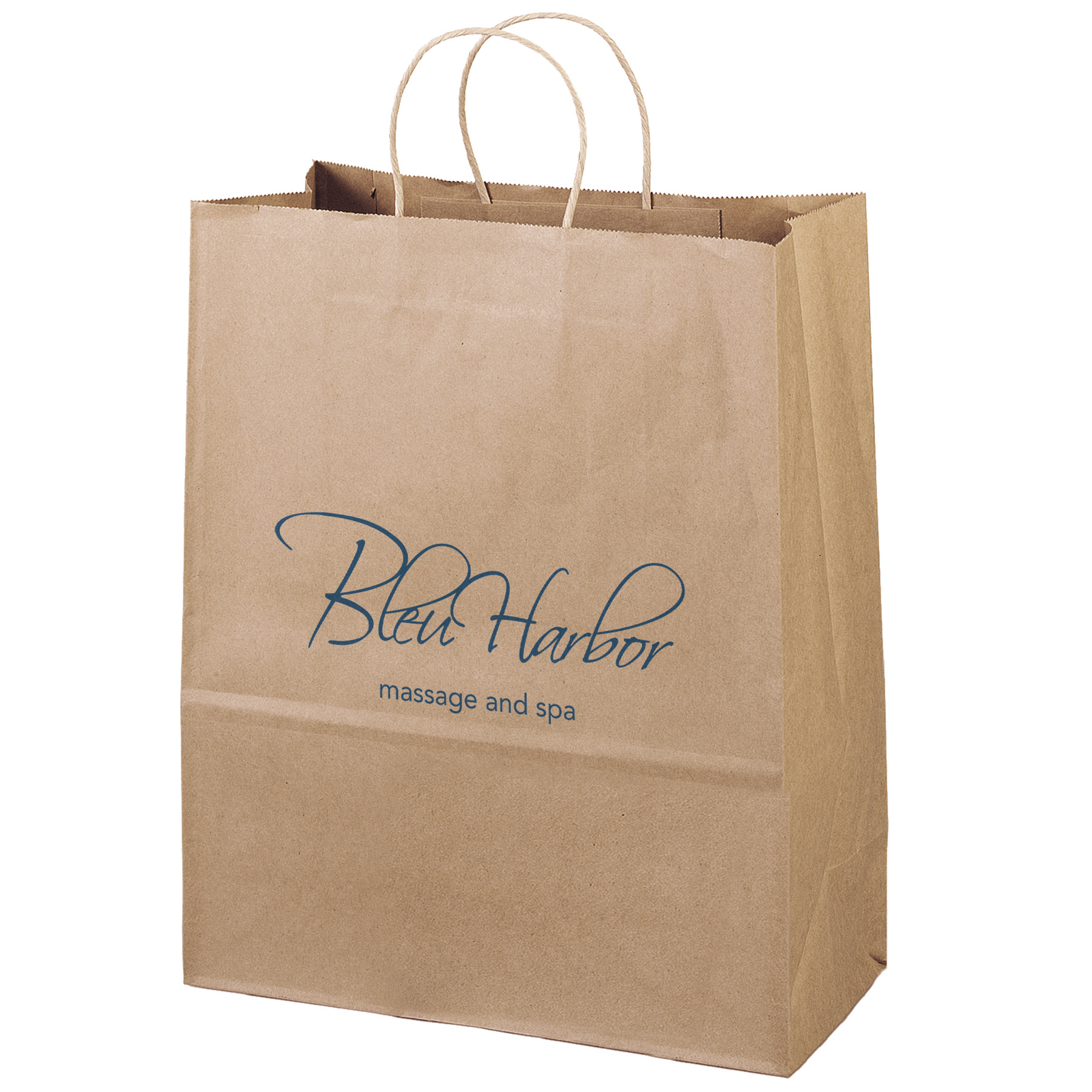 Eco Citation - Kraft-Brown Shopper - Flexo Ink Print 2